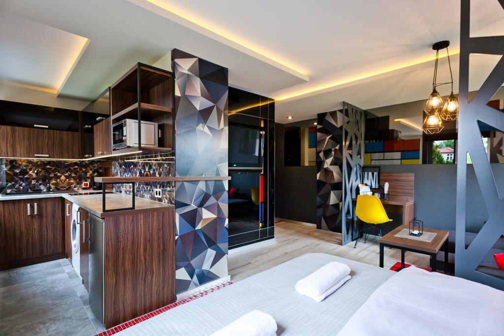 Apartament Trojkaty I Kwadraty Łańcut Buitenkant foto